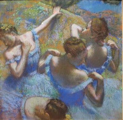 Danseuses en bleu - Edgar Degas